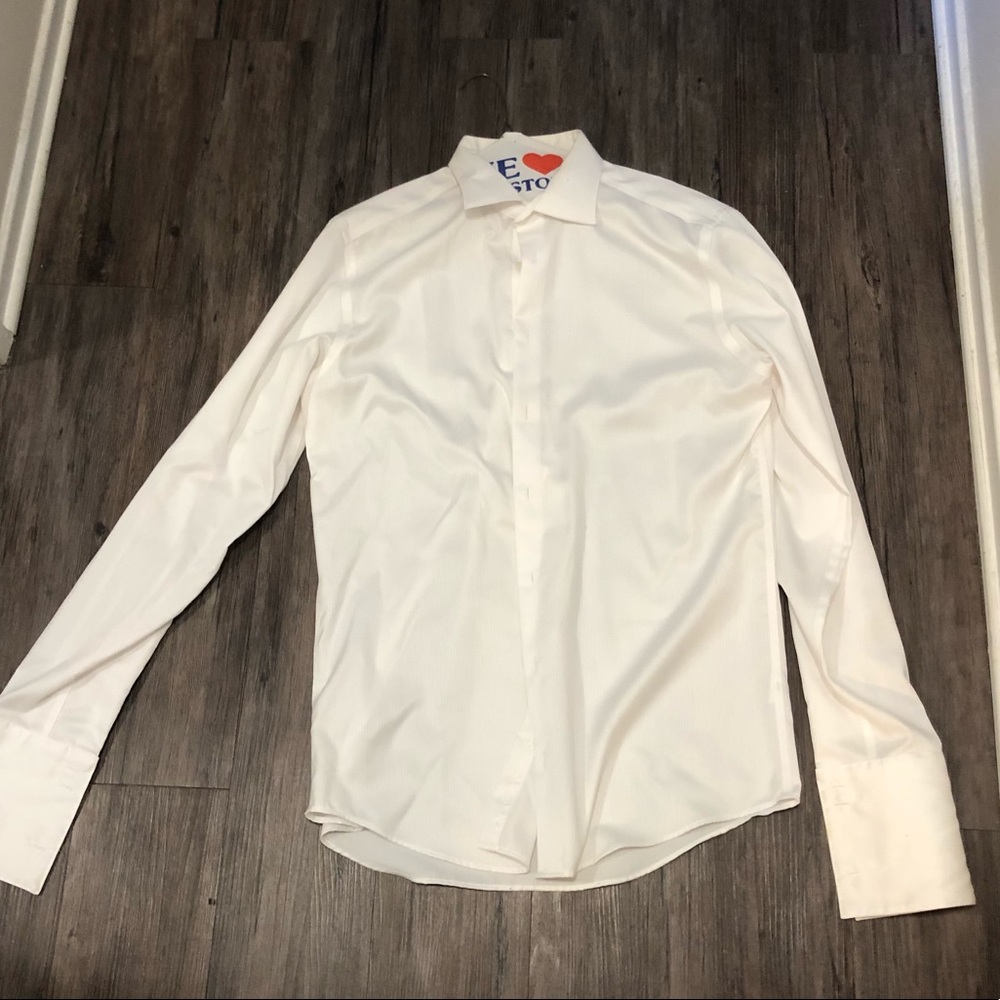 White tuxedo shirt